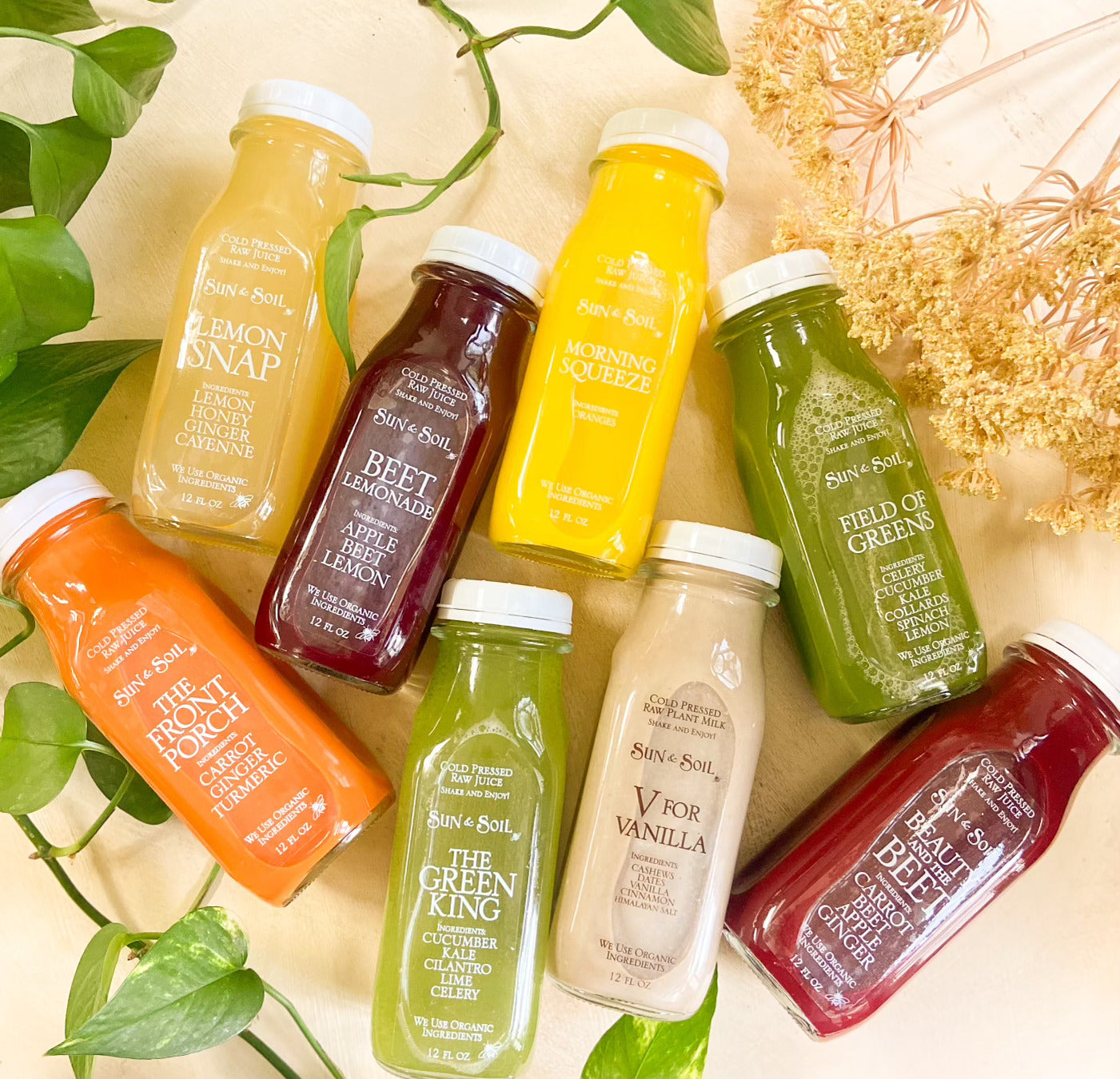 Organic Cold Pressed Juice